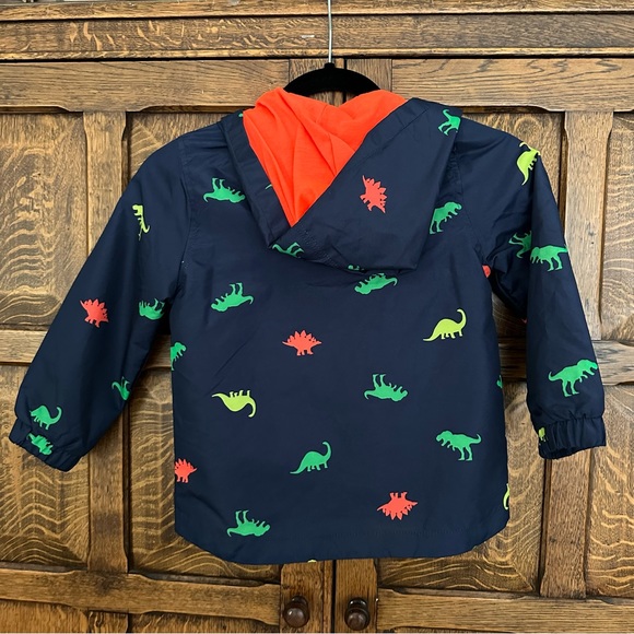 Carter’s Dinosaur Windbreaker Jacket Size 4T - Picture 2 of 3